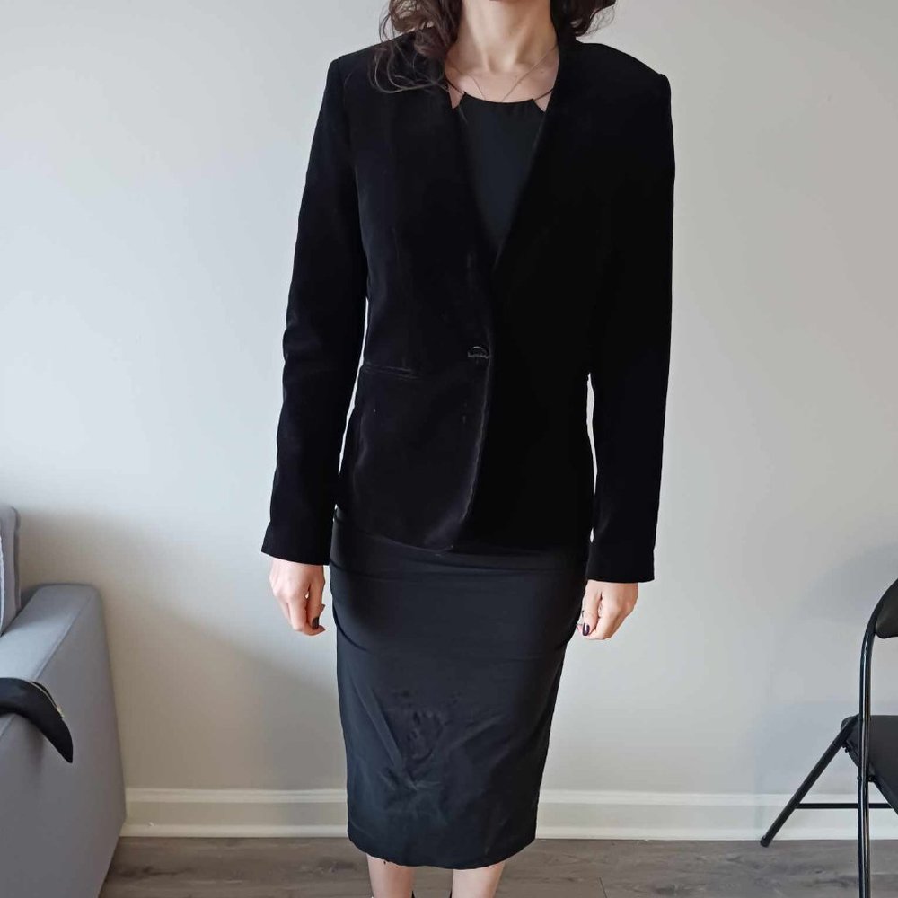 Velvet Blazer